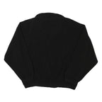 NFL Mens Black Pullover Jumper V-Neck Polyester Blend XL Casual Sportswear