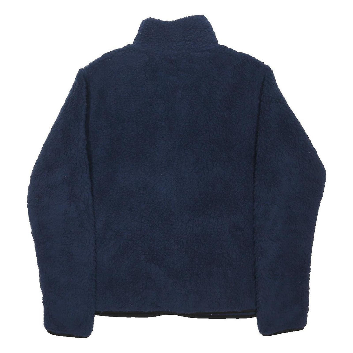 BENCH Womens Blue Jacket 2XL Polyester Blend Zip Fleece Casual Outerwear