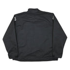ADIDAS Mens Black White Eastview Hockey Track Jacket XL Polyester Blend Zip