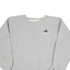 ADIDAS Womens Sweatshirt Grey S
