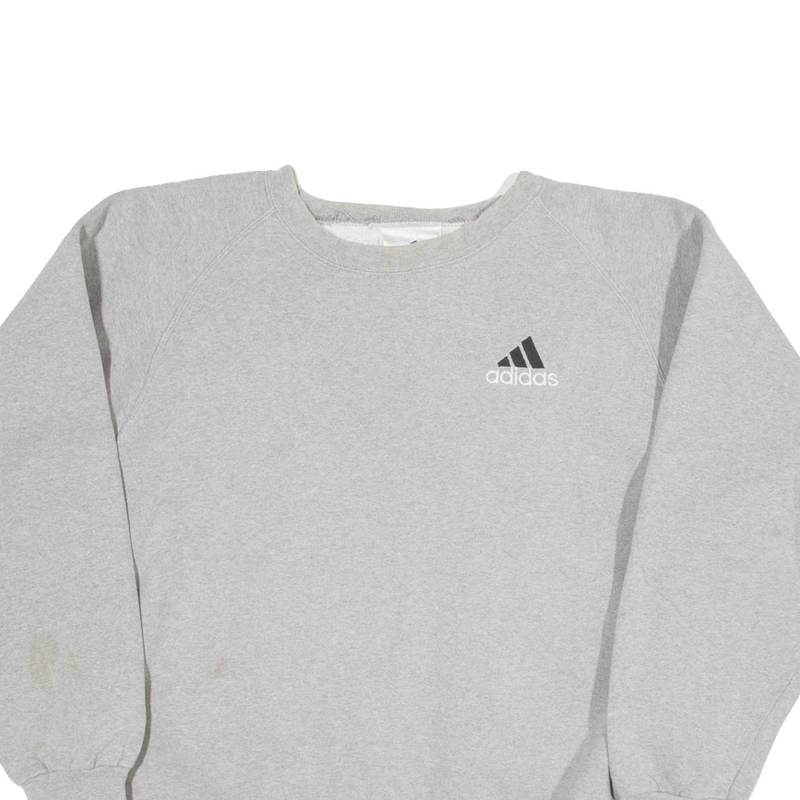 ADIDAS Womens Sweatshirt Grey S