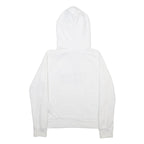 LEVI'S Womens White Hoodie XS Cotton Blend Pullover Hooded Sweatshirt