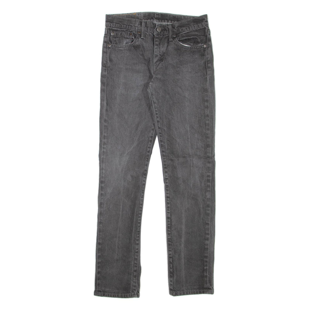LEVI'S 511 Jeans Mens Grey Slim Straight Stone Wash W29 L32