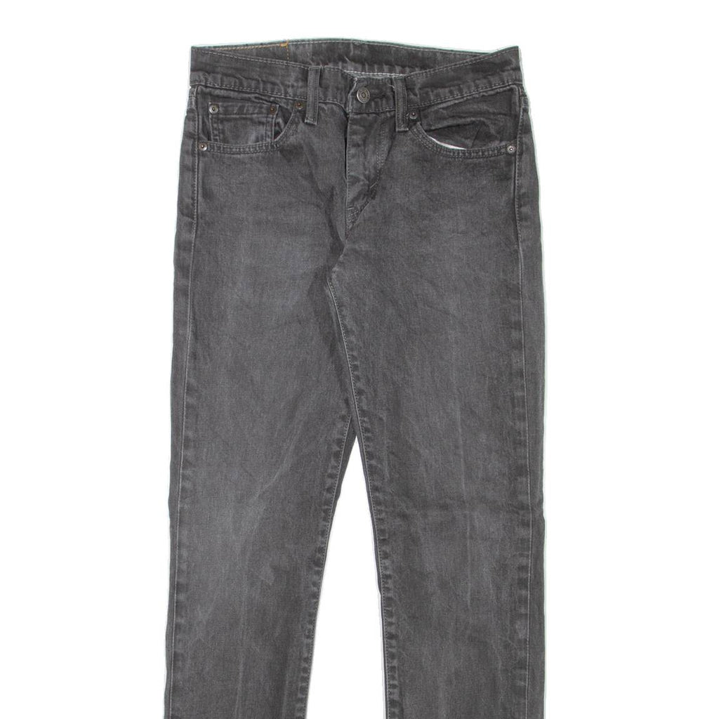 LEVI'S 511 Jeans Mens Grey Slim Straight Stone Wash W29 L32