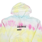 FORWARD Tie Dye Womens Yellow Hoodie M