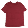 NAUTICA Mens Maroon XL Plain T-Shirt Short Sleeve Crew Neck Cotton Comfort