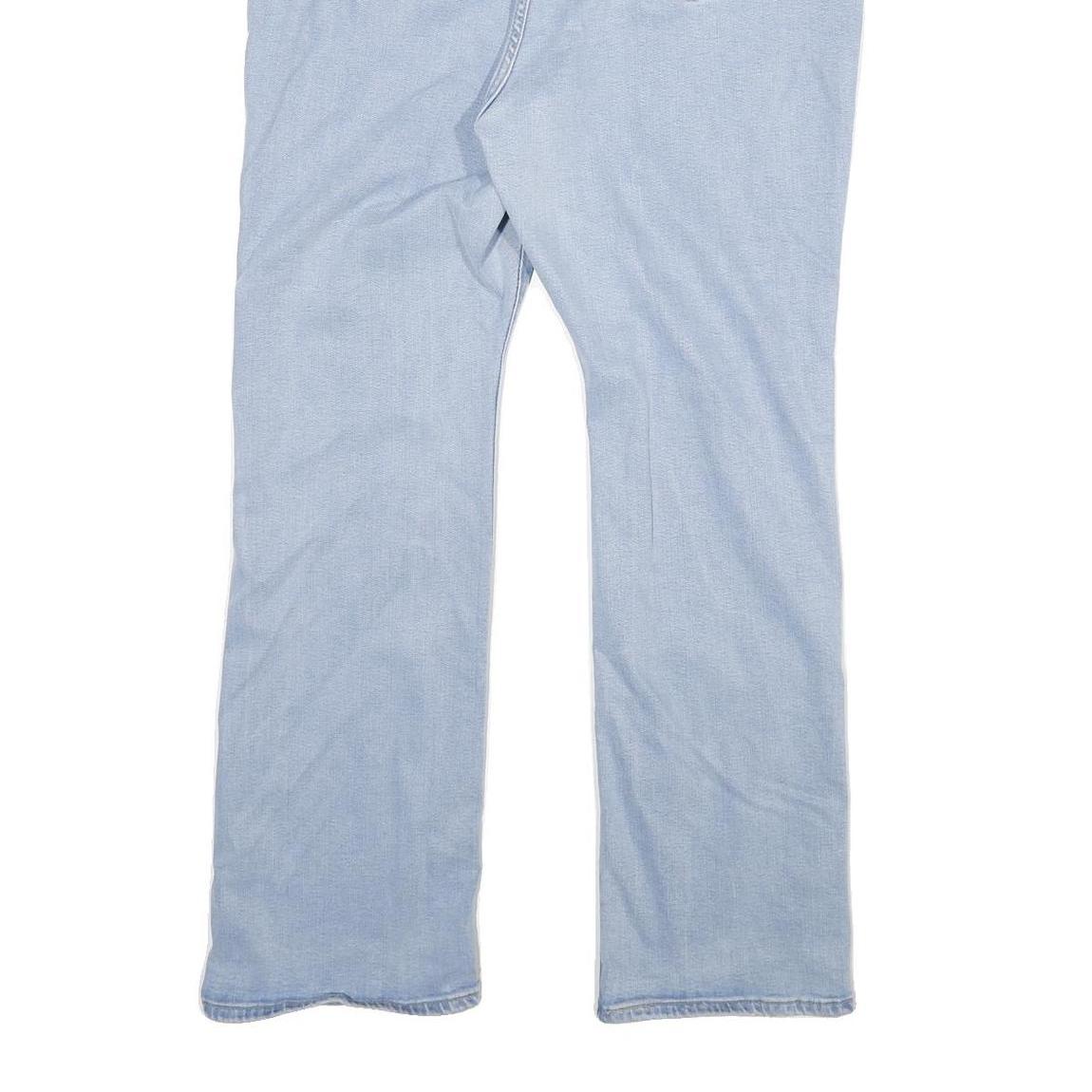 LEVI'S 725 Womens Relaxed Straight Denim Light W34 L29 Cotton Blend Zip Jeans