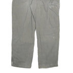 CARHARTT Mens Jeans Grey Relaxed Straight Denim W40 L32 Workwear Zip Closure