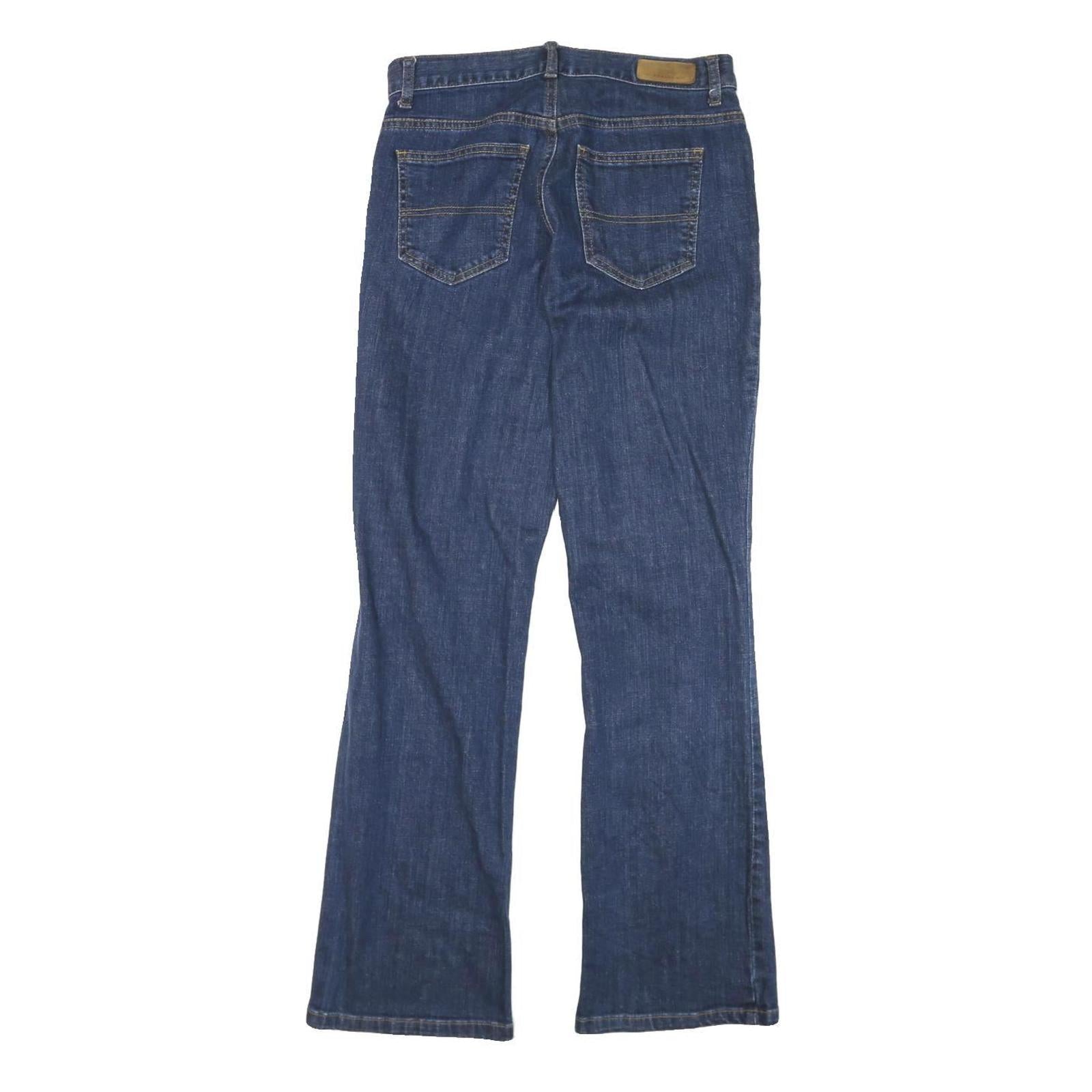 TOMMY HILFIGER Womens Jeans Blue Regular Straight Denim Medium W28 L30 Stylish