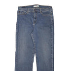 LEVI'S 512 Mens Jeans Blue Slim Straight Denim Medium W30 L28 Slim Fit Zip