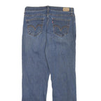 LEVI'S 512 Mens Jeans Blue Slim Straight Denim Medium W30 L28 Slim Fit Zip