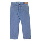 LEVI'S 505 Jeans Mens Blue Regular Straight W38 L30