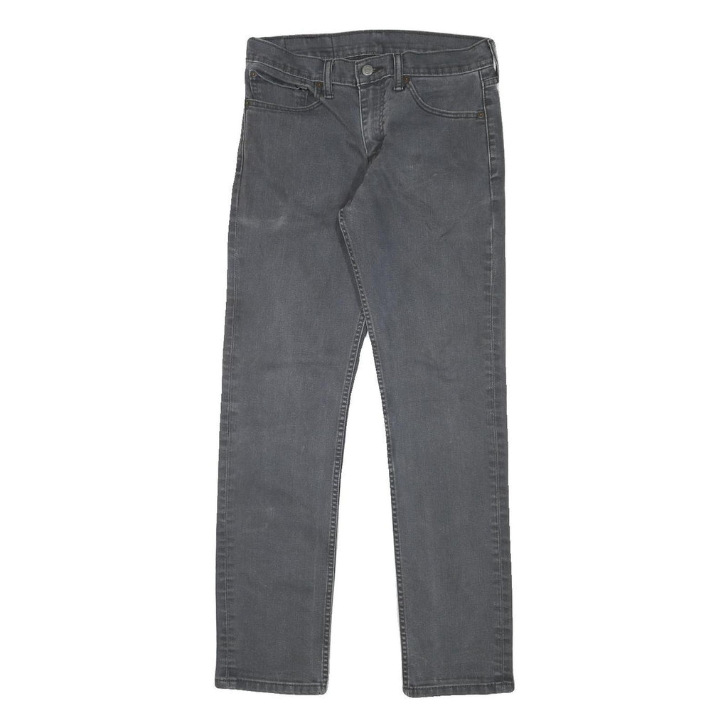 LEVI'S 511 Mens Jeans Black Slim Skinny Denim Medium W29 L30 Zip
