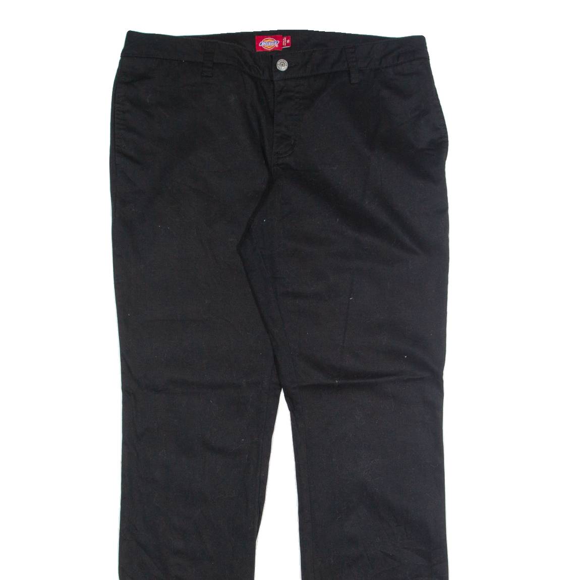 DICKIES Chino Womens Trousers Black Regular Straight W34 L32