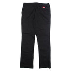 DICKIES Chino Womens Trousers Black Regular Straight W34 L32