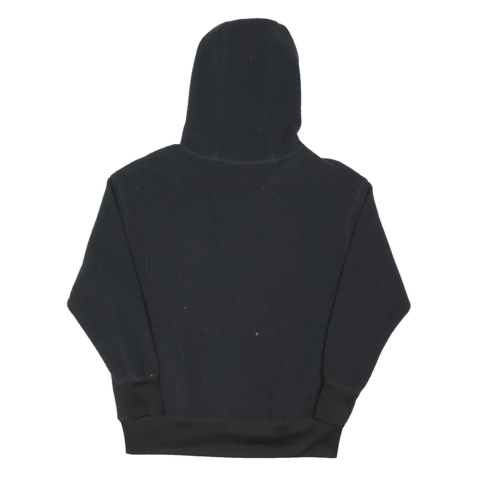 NIKE Mens Black Hoodie S Polyester Blend Casual Pullover Sweatshirt
