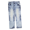WINTOP Mens Regular Blue Denim Light Wash Jeans W32 L30 Casual Fit Cotton Blend