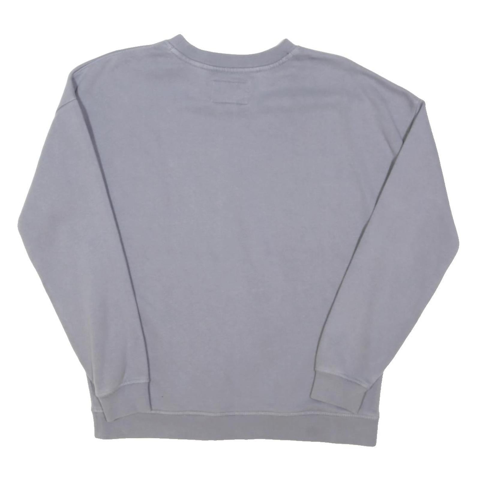 JACK WILLS Womens Grey Sweatshirt Crew Neck UK 6 Cotton Blend Pullover Casual