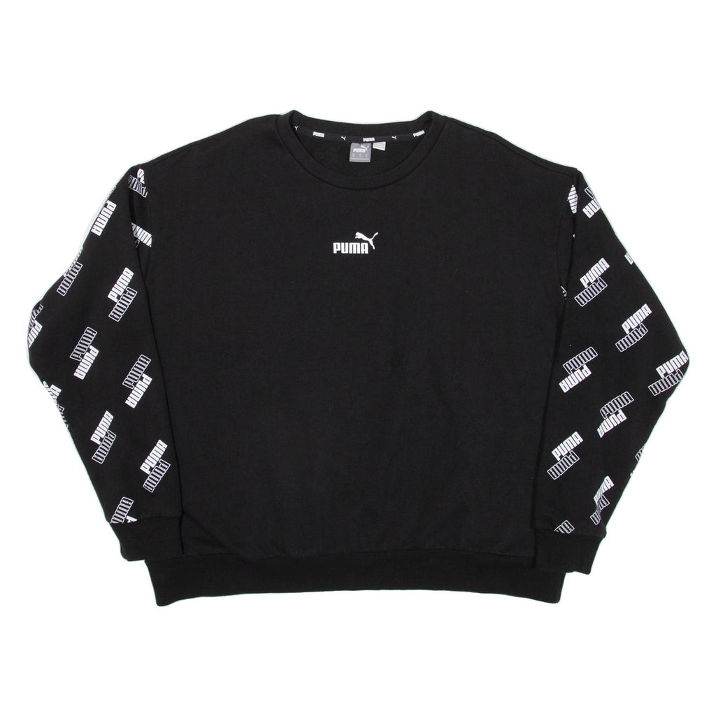 PUMA Womens Sweatshirt Black XL