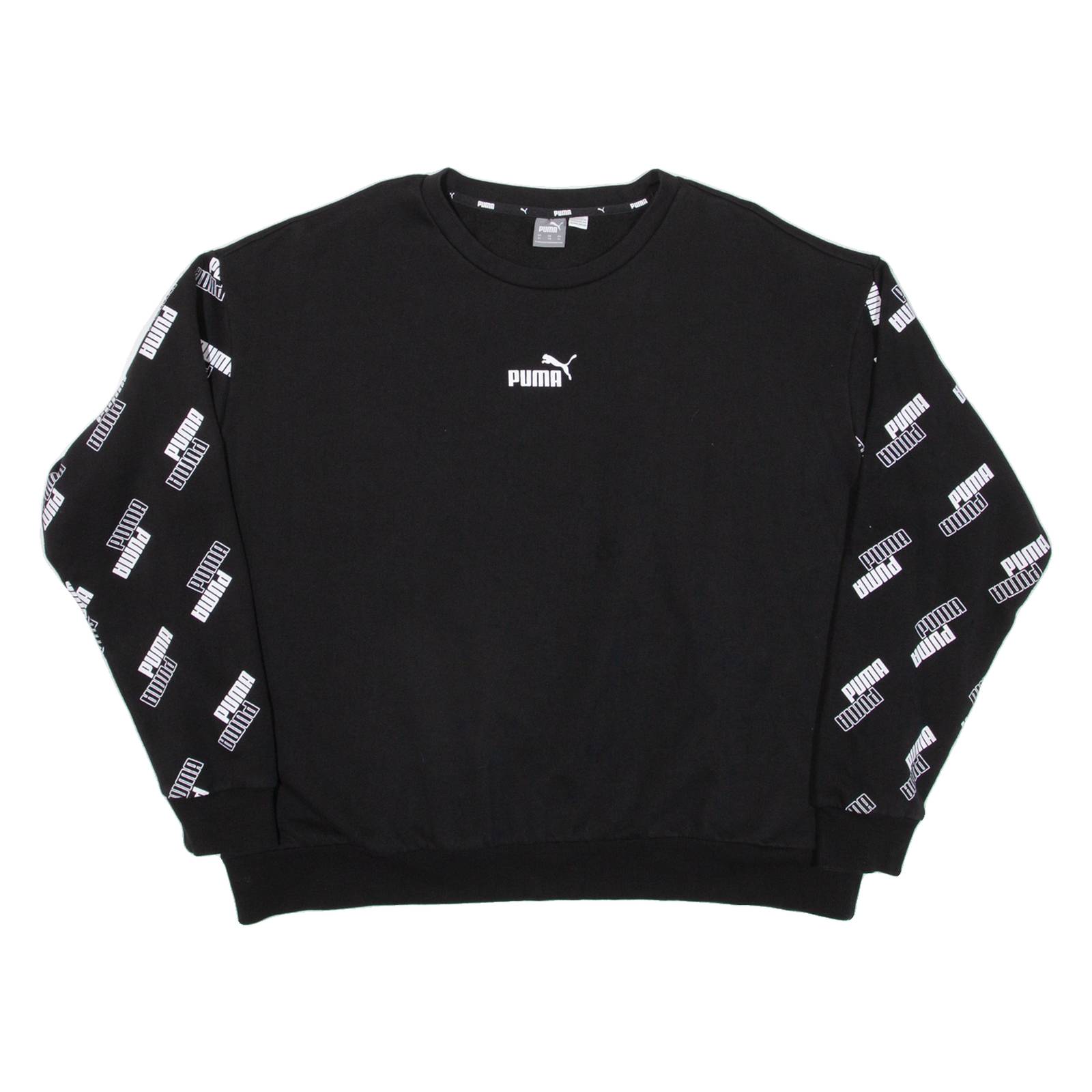 PUMA Womens Sweatshirt Black XL