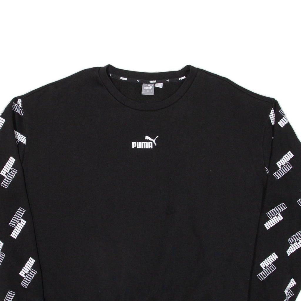 PUMA Womens Sweatshirt Black XL