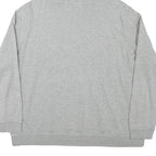 NIKE Womens Grey Hoodie 2XL Cotton Blend Pullover Sweatshirt Casual