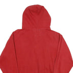 VINEYARD Mens Red Clearwater Beach Hoodie M Cotton Blend Pullover Casual