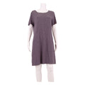 BODEN Womens Shift Dress Blue Spotted Short Sleeve Knee Length UK 14