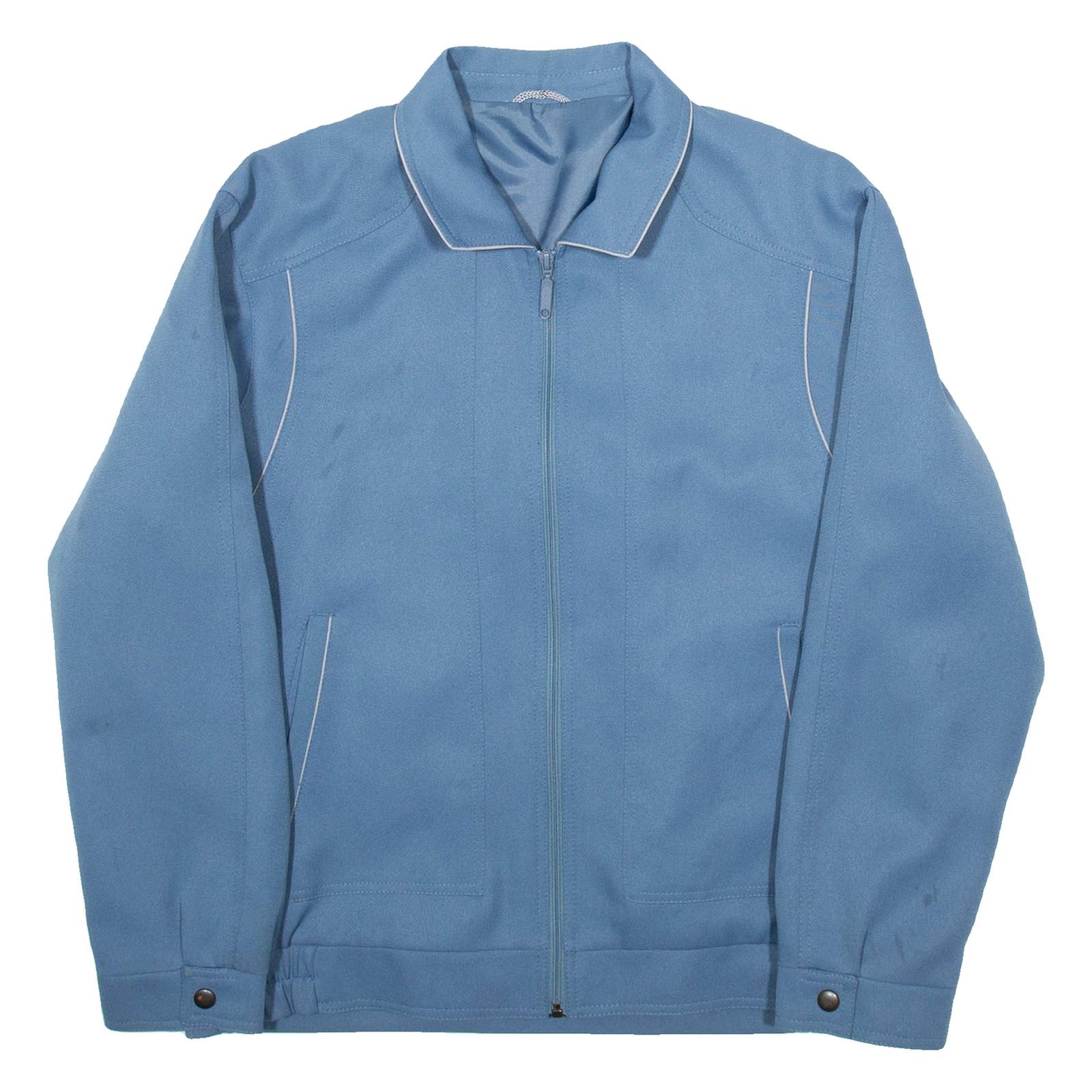 FREY COLLECTION Mens Lined Jacket Blue L