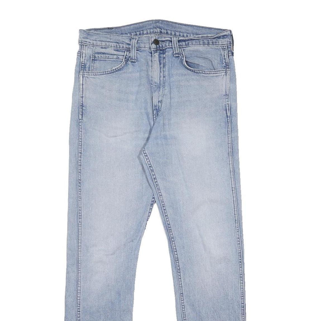 LEVI'S 522 Mens Jeans Blue Slim Skinny Denim Light W32 L32 Slim Fit Stylish