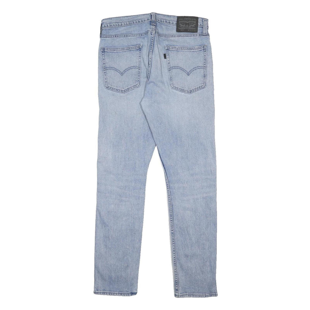 LEVI'S 522 Mens Jeans Blue Slim Skinny Denim Light W32 L32 Slim Fit Stylish