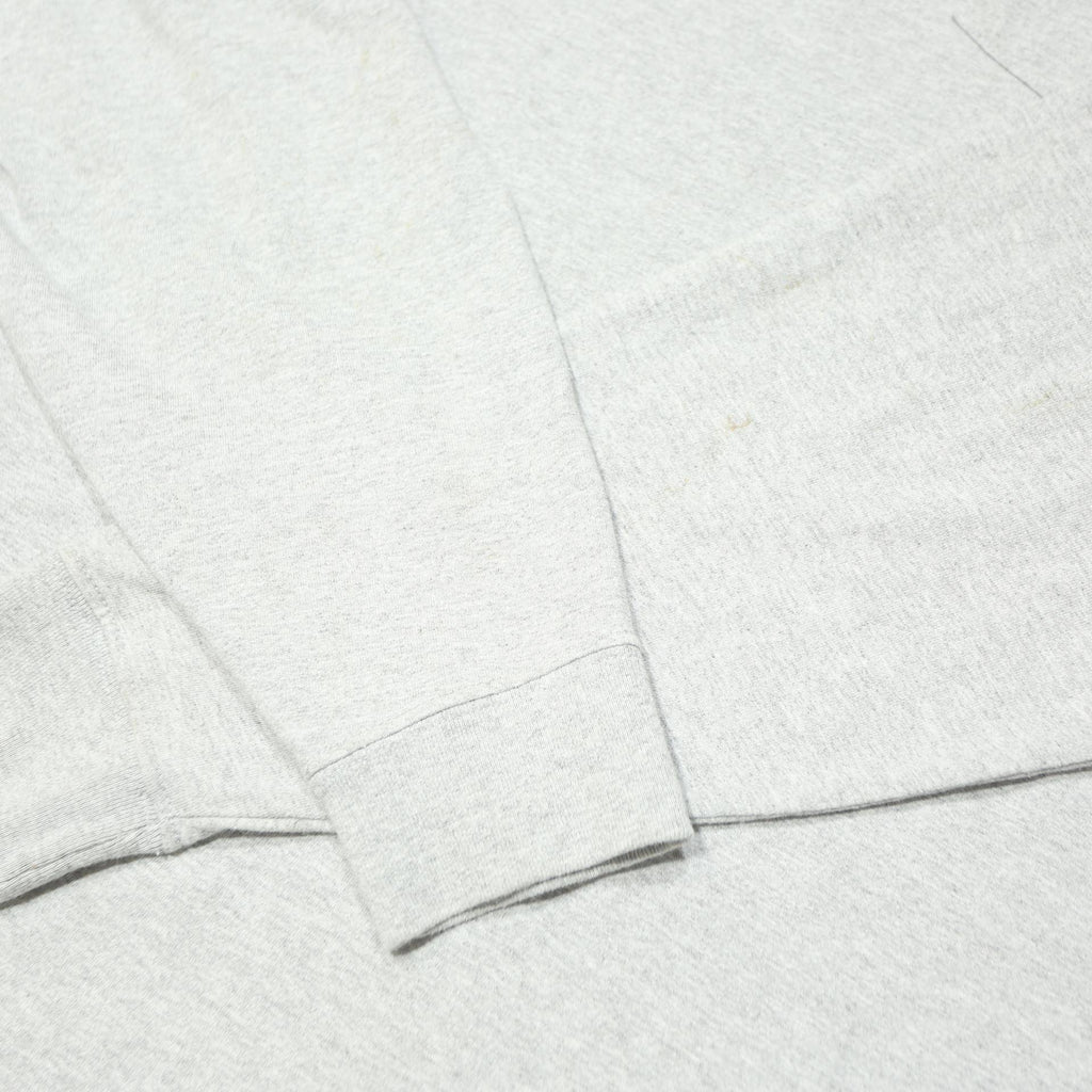 CARHARTT Mens Grey & Orange Graphic T-Shirt XL Long Sleeve Crew Neck Workwear