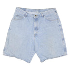WRANGLER Mens Denim Blue Casual Shorts L W36 Classic Fit Cotton Blend