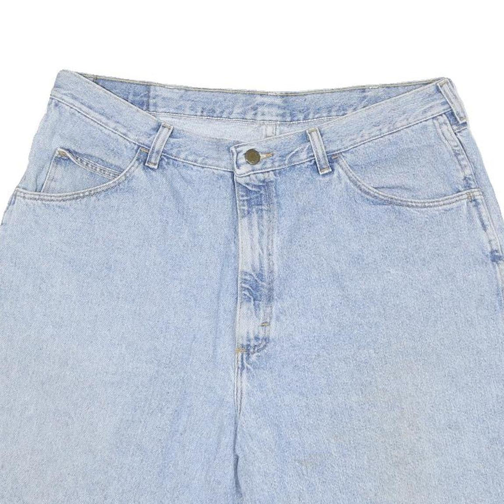 WRANGLER Mens Denim Blue Casual Shorts L W36 Classic Fit Cotton Blend