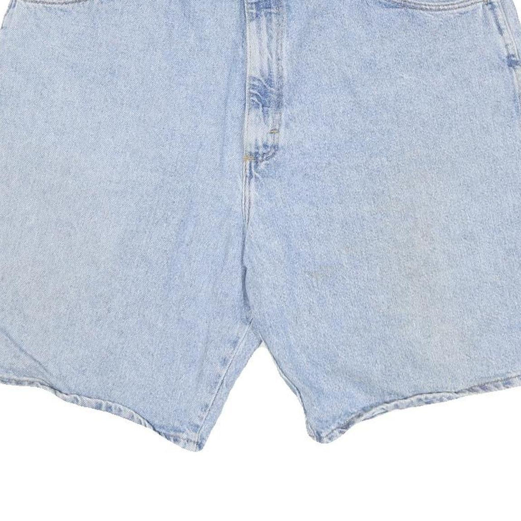 WRANGLER Mens Denim Blue Casual Shorts L W36 Classic Fit Cotton Blend