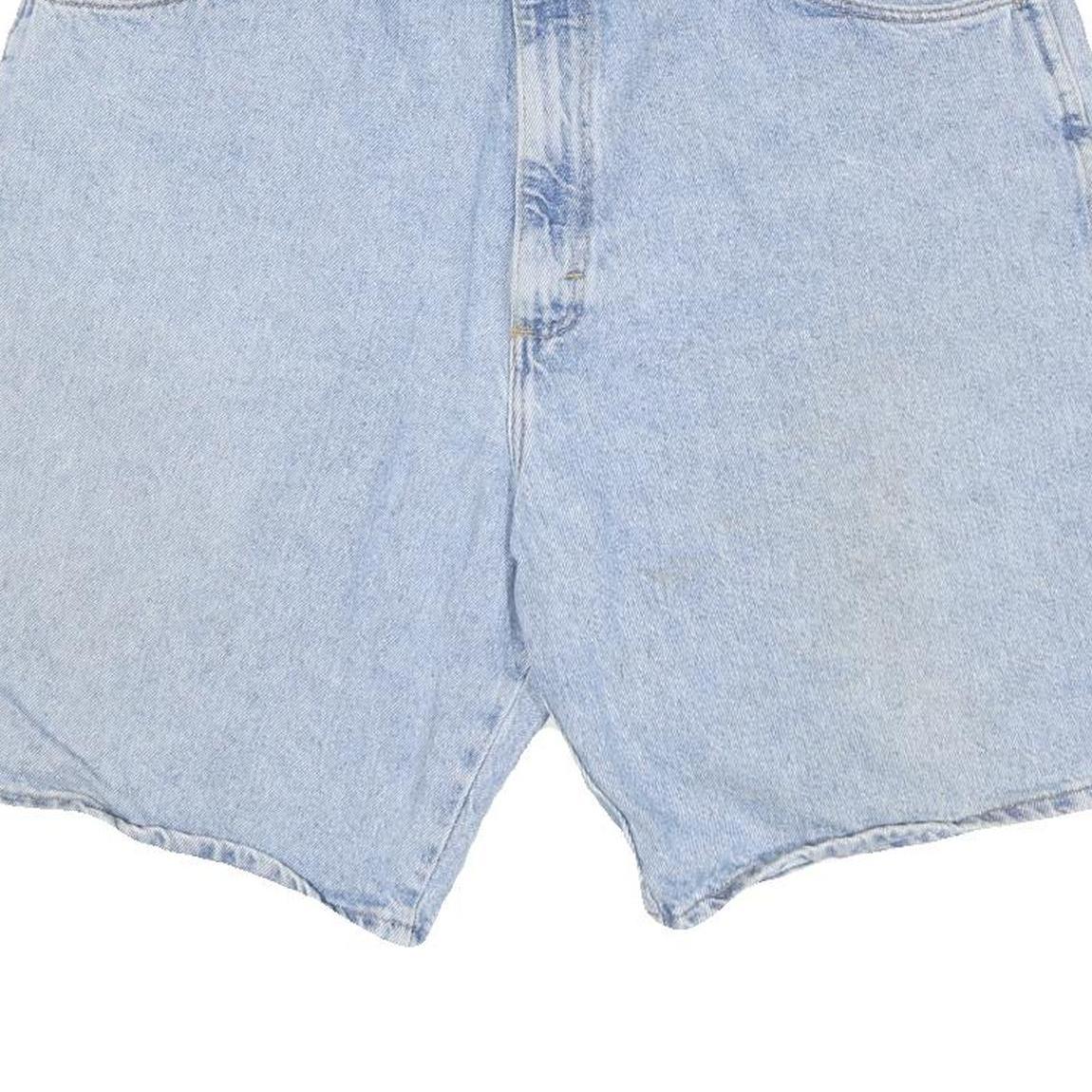 WRANGLER Mens Denim Blue Casual Shorts L W36 Classic Fit Cotton Blend