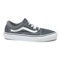 VANS Old Skool Womens Low Top Trainers Black & White Synthetic UK 5 Classic