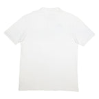 KAPPA Mens White Short Sleeve Plain 2XL Cotton Polo Shirt Branded Casual