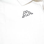 KAPPA Mens White Short Sleeve Plain 2XL Cotton Polo Shirt Branded Casual