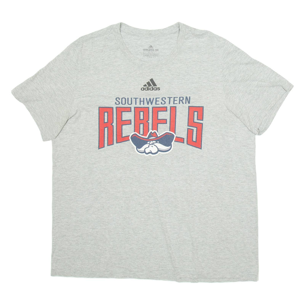 ADIDAS Southwestern Rebels Mens T-Shirt Grey USA XL