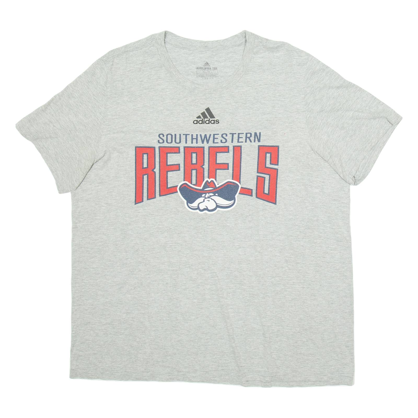 ADIDAS Southwestern Rebels Mens T-Shirt Grey USA XL