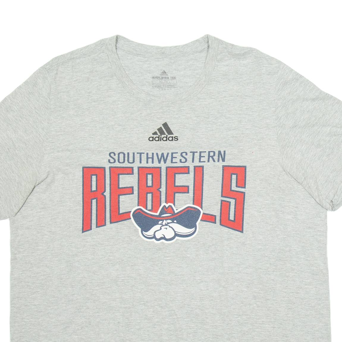 ADIDAS Southwestern Rebels Mens T-Shirt Grey USA XL