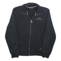 PEAK PERFORMANCE Mens Black Cotton Blend Zip Jacket S Casual Lightweight
