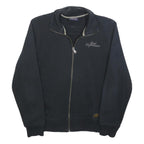 PEAK PERFORMANCE Mens Black Cotton Blend Zip Jacket S Casual Lightweight