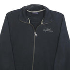 PEAK PERFORMANCE Mens Black Cotton Blend Zip Jacket S Casual Lightweight
