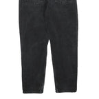CARHARTT Womens Black Cotton Blend Regular Fit Straight Leg Trousers W30 L28