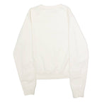 DIESEL Mens Sweatshirt White Crew Neck S