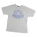 STEP AHEAD Mens Grey NCAA Sweet 16 Graphic T-Shirt M Short Sleeve Crew Neck
