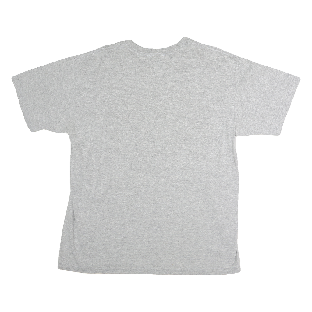 STEP AHEAD Mens Grey NCAA Sweet 16 Graphic T-Shirt M Short Sleeve Crew Neck