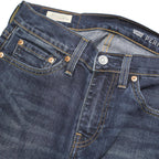 LEVI'S 510 BIG E Womens Jeans Slim Skinny Denim Medium W28 L32 Button Cotton